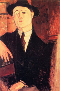 Modigliani - Portrait of Paul Guillaume -2-